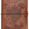 Sale Grupo Erik Caderno Capa Couro - Harry Potter