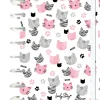 New Aurea Caderno De Discos A5 Pautado - Ice Miau