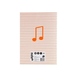 Note! Cadernos E Recargas > Caderno de Música A4 20 Folhas