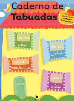 Sale Texto Editores Caderno de Tabuada 3.º e 4.º Anos de Manuel Ferrão e Marta Teixeira
