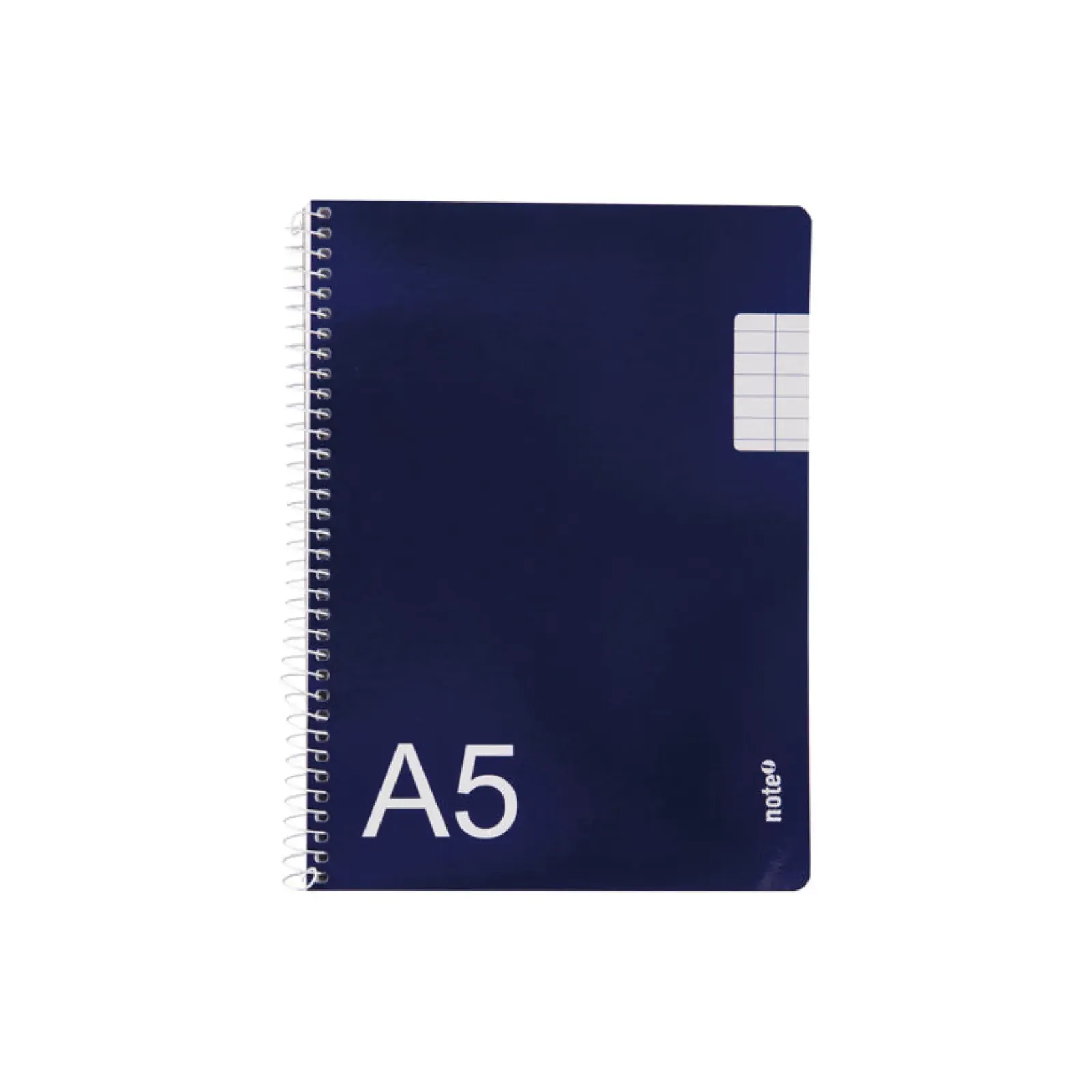 Note! Cadernos E Recargas > Caderno Espiral A5 Azul 80 Folhas Pautado