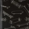 Note! Caderno Espiral A5 Capa Dura 100 Folhas Skate