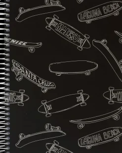 Note! Caderno Espiral A5 Capa Dura 100 Folhas Skate