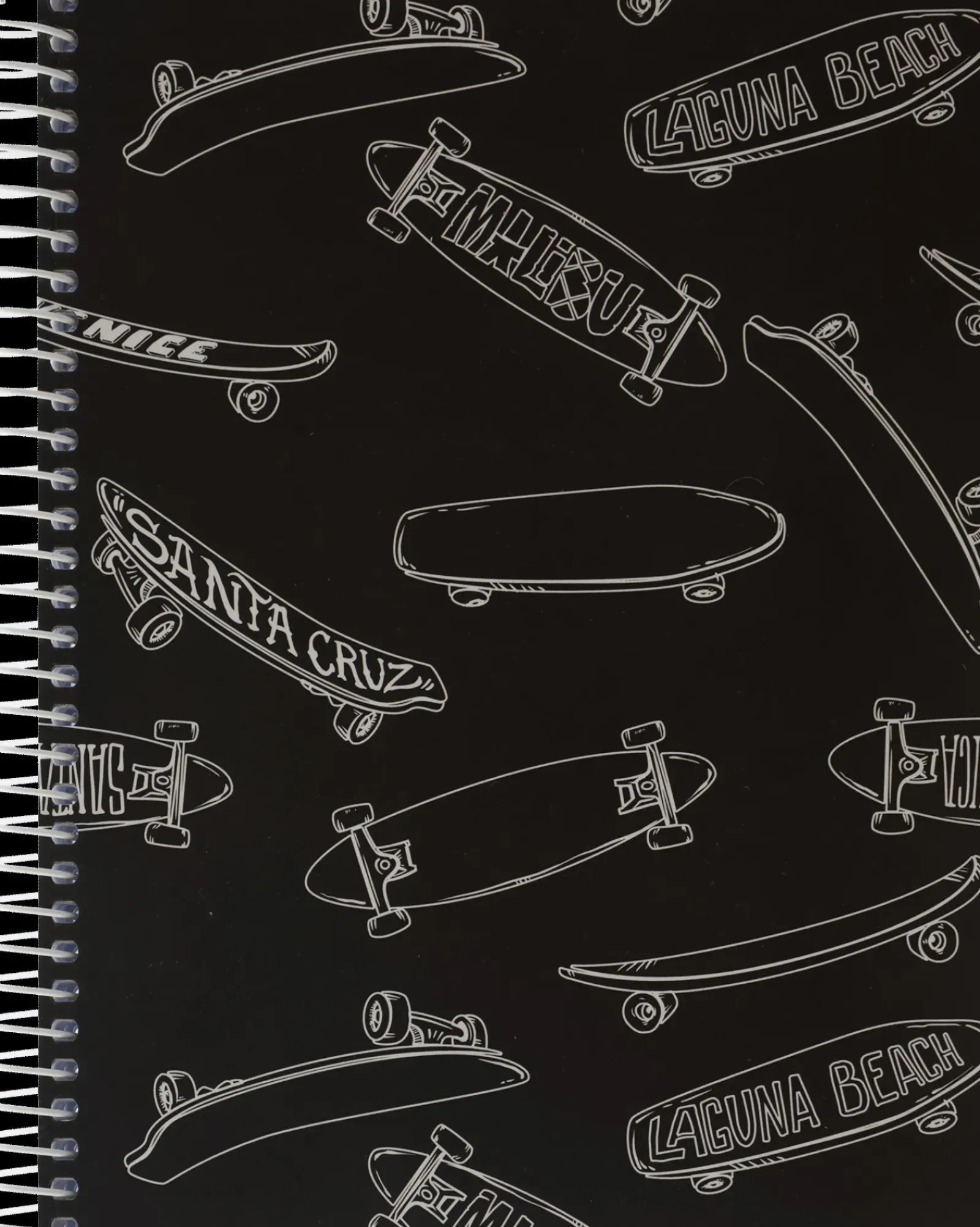 Note! Caderno Espiral A5 Capa Dura 100 Folhas Skate