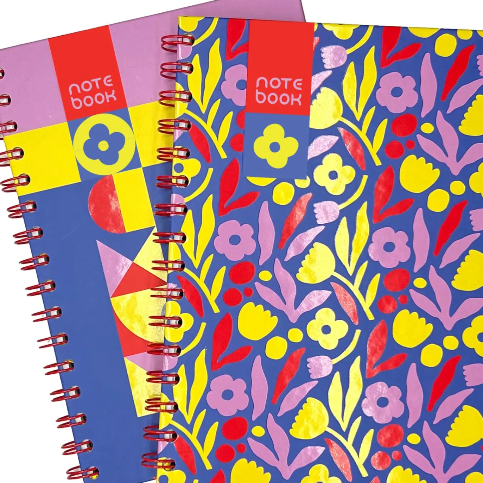 Sale Note! Caderno Espiral A5 Capa Dura Liso 96F Flower