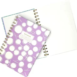 New Note! Caderno Espiral A5 Capa Dura Liso 96F Bloom