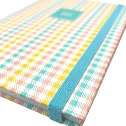 Note! Cadernos E Recargas > Caderno Espiral A5 Capa Dura Liso 96F com Elástico Square