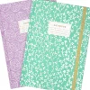Note! Cadernos E Recargas > Caderno Espiral A5 Capa Dura Liso 96F com Elástico Bloom