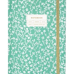 Note! Cadernos E Recargas > Caderno Espiral A5 Capa Dura Liso 96F com Elástico Bloom