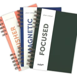 Best Note! Caderno Espiral A5 Capa Dura Pautado Your Colour Peach