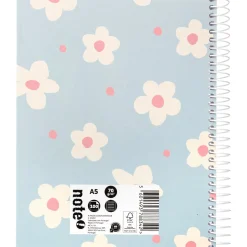 Best Note! Caderno Espiral A5 Capa Dura Pautado 100 Folhas Sunshine