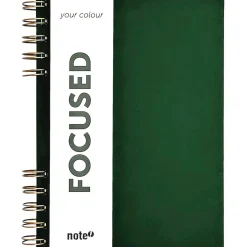 Note! Cadernos E Recargas > Caderno Espiral A5 Capa Dura Pautado Your Colour Verde
