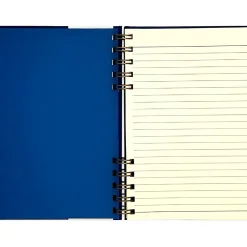 Note! Cadernos E Recargas > Caderno Espiral A5 Capa Dura Pautado Your Colour Azul