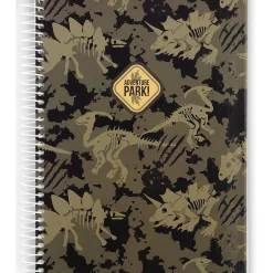 Note! Cadernos E Recargas > Caderno Espiral A5 Capa Dura Pautado 100 Folhas T-Rex