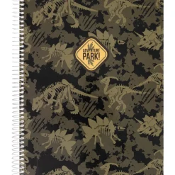 Best Note! Caderno Espiral A4 Capa Dura Pautado 100 Folhas T-Rex