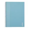 Hot Note! Caderno Espiral A4 Capa Dura Pautado 100 folhas Pastel