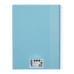 Hot Note! Caderno Espiral A4 Capa Dura Pautado 100 folhas Pastel