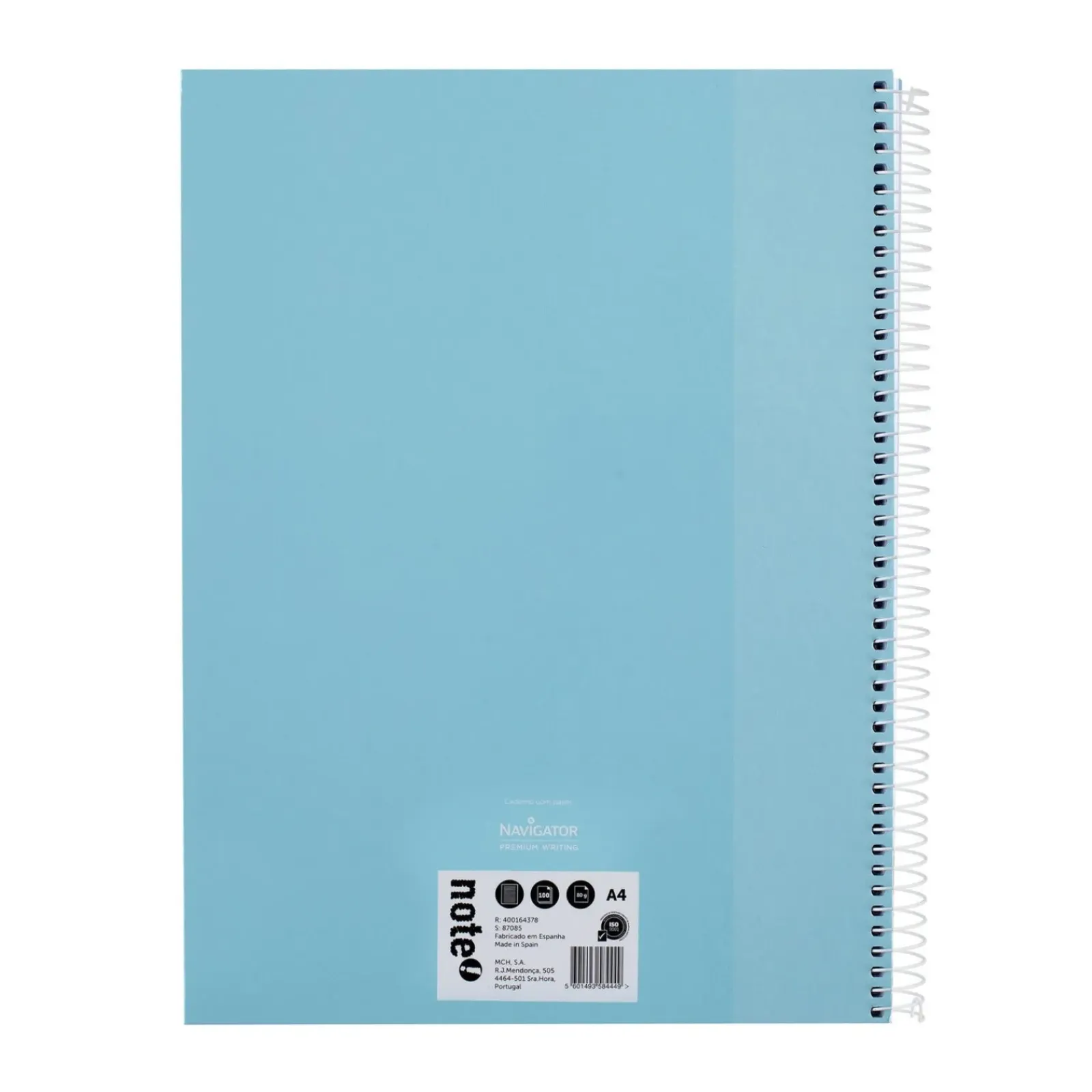 Hot Note! Caderno Espiral A4 Capa Dura Pautado 100 folhas Pastel