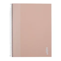 Hot Note! Caderno Espiral A4 Capa Dura Pautado 100 folhas Pastel