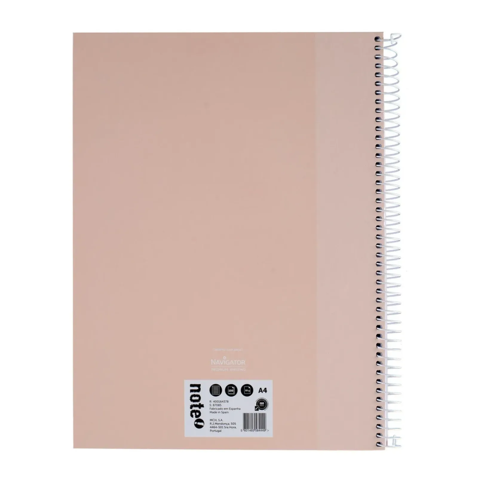 Hot Note! Caderno Espiral A4 Capa Dura Pautado 100 folhas Pastel