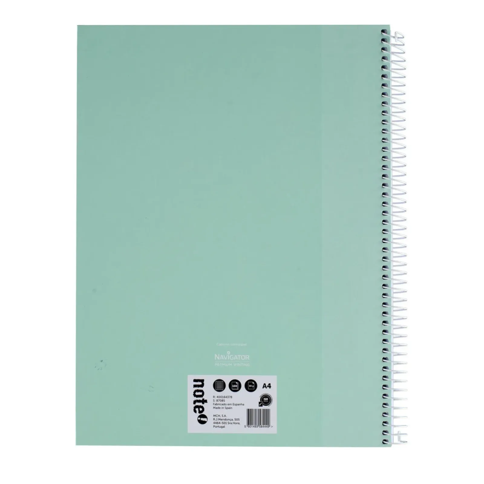 Hot Note! Caderno Espiral A4 Capa Dura Pautado 100 folhas Pastel