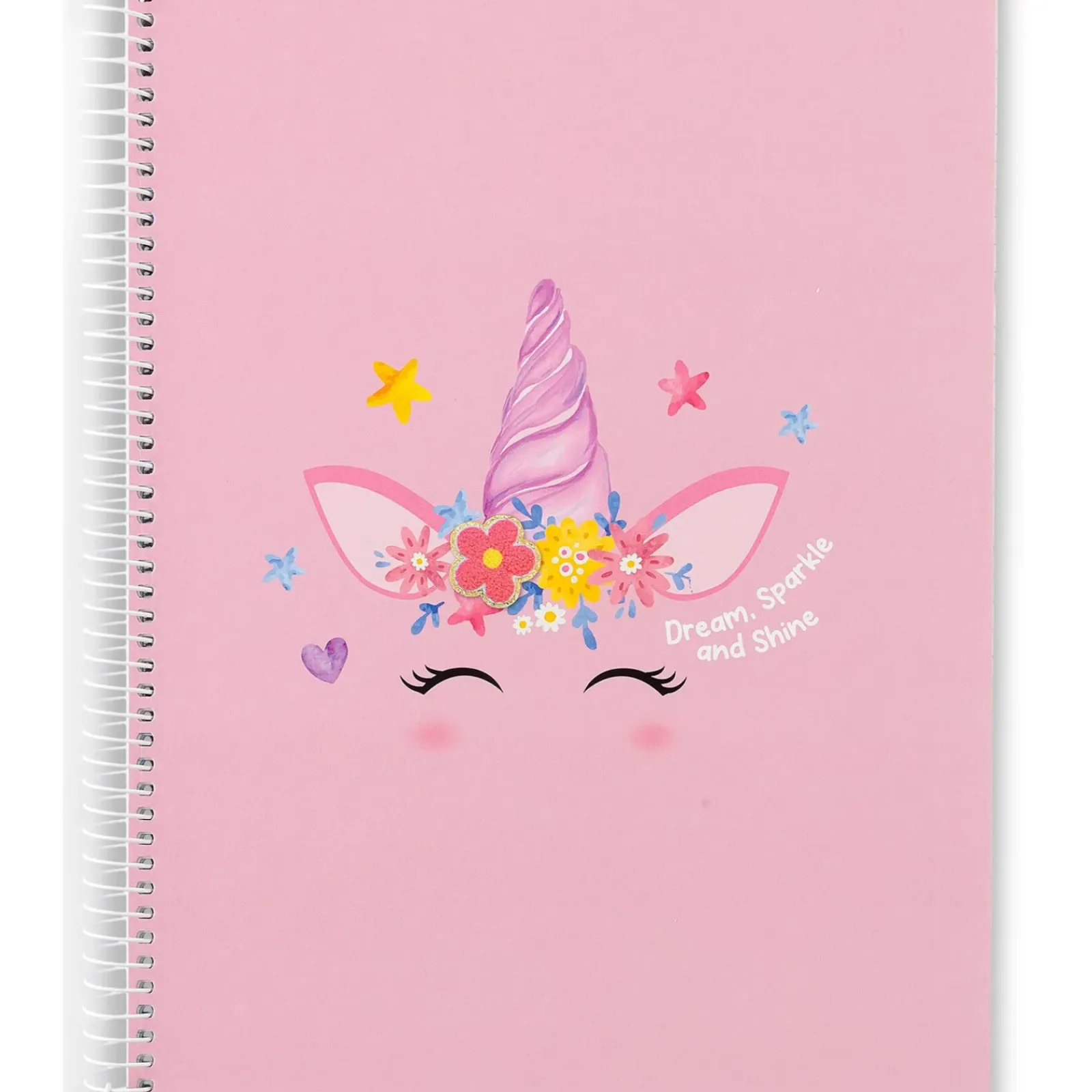 Note! Cadernos E Recargas > Caderno Espiral A4 Capa Dura Pautado 100 Folhas Unicorn