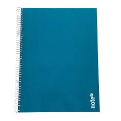 Clearance Note! Caderno Espiral A5 Capa Dura Quadriculado 100Folhas Azul TecnoColor