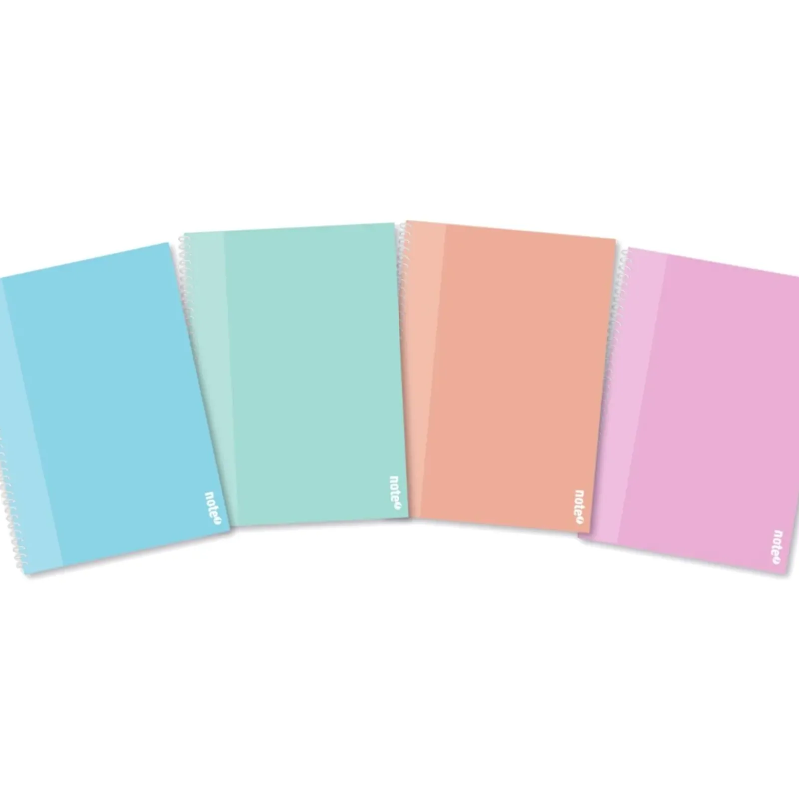 Note! Cadernos E Recargas > Caderno Espiral A4 Capa dura Quadriculado 100 Folhas 80G