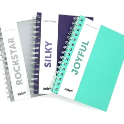 Hot Note! Caderno Espiral A5 Capa Dura Your Colour Silky