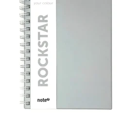 Note! Cadernos E Recargas > Caderno Espiral A5 Capa Dura Your Colour Rockstar