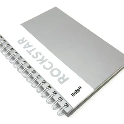 Note! Cadernos E Recargas > Caderno Espiral A5 Capa Dura Your Colour Rockstar