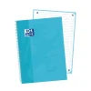 Oxford Cadernos E Recargas > Caderno Espiral A4 Euro Touch Pautado 80 Folhas Azul Pastel