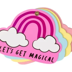 Outras Marcas Cadernos E Recargas|Cadernos E Blocos > Caderno Espiral A6 60 Folhas Cloud Pink Magic