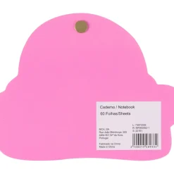 Outras Marcas Cadernos E Recargas|Cadernos E Blocos > Caderno Espiral A6 60 Folhas Cloud Pink Magic