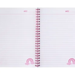 Outras Marcas Cadernos E Recargas|Cadernos E Blocos > Caderno Espiral A5 60 Folhas Eye Pink Magic