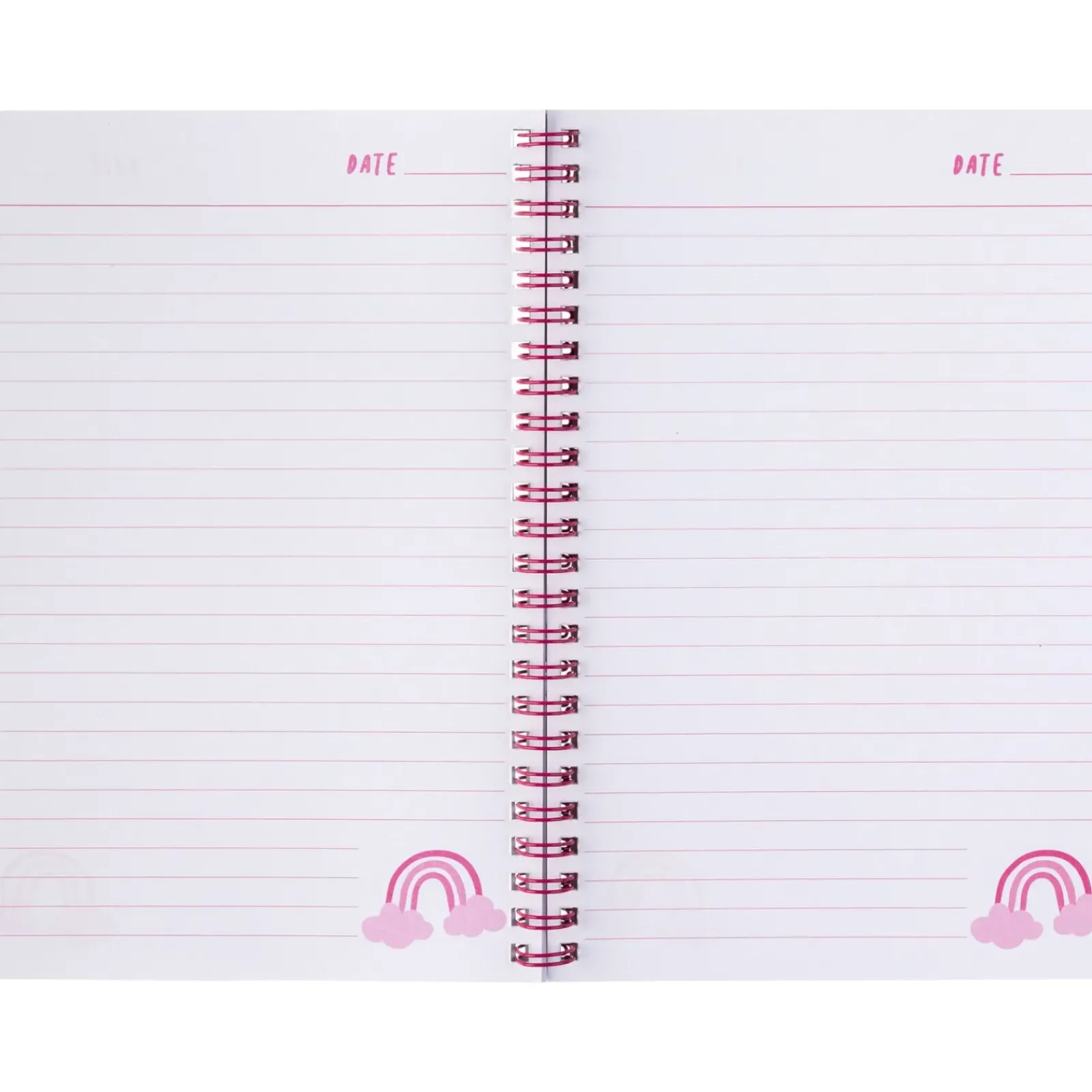 Outras Marcas Cadernos E Recargas|Cadernos E Blocos > Caderno Espiral A5 60 Folhas Eye Pink Magic