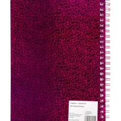 Outras Marcas Cadernos E Recargas|Cadernos E Blocos > Caderno Espiral A5 60 Folhas Eye Pink Magic