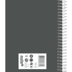 Best Note! Caderno Espiral A5 80 Folhas 70G Liso Tecnoline