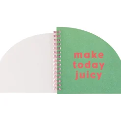 New Outras Marcas Caderno Espiral A5 50 Folhas 80g Melancia Good Day