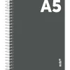 Discount Note! Caderno Espiral A5 80 Folhas 70G Pautado Tecnoline
