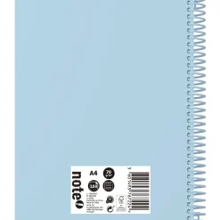 Note! Caderno Espiral A4 150 Folhas 70G Pautado