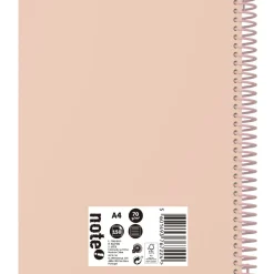 Note! Caderno Espiral A4 150 Folhas 70G Pautado