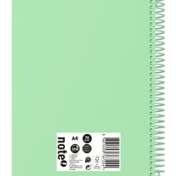 Note! Caderno Espiral A4 150 Folhas 70G Pautado