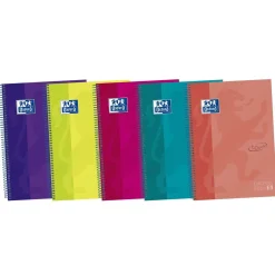 Sale Oxford Caderno Espiral A4 120 Folhas 90G Pautado Eurobook 5 Bandas