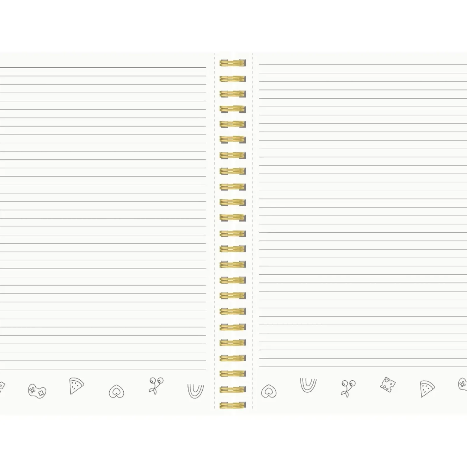 Note! Cadernos E Recargas > Caderno Espiral A4 80 Folhas 70G Pautado Pins