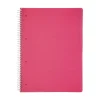 Note! Cadernos E Recargas > Caderno Espiral A4 120Folhas 70G Pautado Rosa