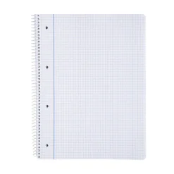 Note! Cadernos E Recargas > Caderno Espiral A4 120Folhas 70G Pautado Rosa