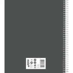 Note! Cadernos E Recargas > Caderno Espiral A4 80 Folhas 70G Quadriculado Tecnoline