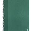 Hot Note! Caderno Espiral A4 Pautado Capa Dura Verde Escuro