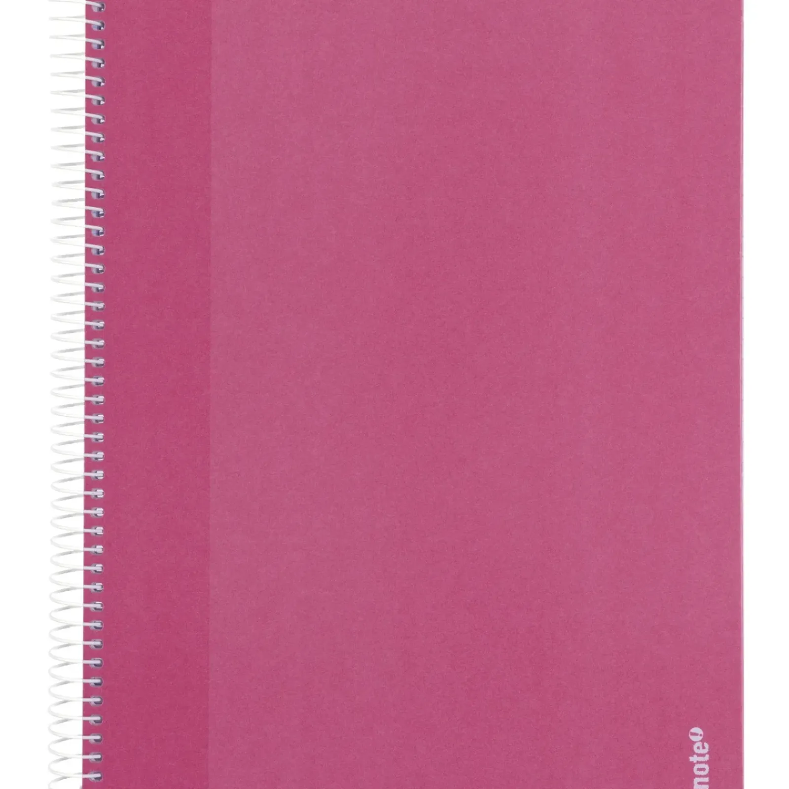 Note! Cadernos E Recargas > Caderno Espiral A4 Pautado Capa Dura Rosa